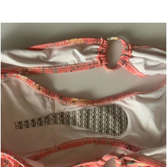 ale by Alessandra, Hi Leg, One Piece Swimsuit, Medium, Mulit Pink Floral, NWT - Picture 7 of 7